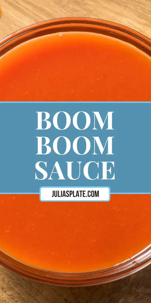 Boom Boom Sauce