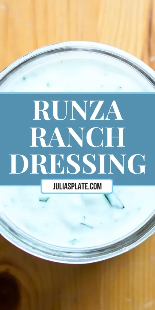 Runza Ranch Dressing Recipe