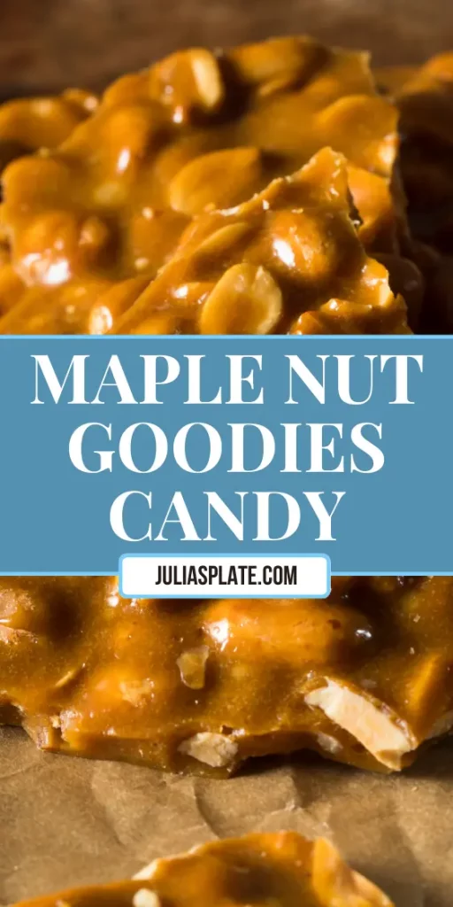 Maple Nut Goodies Candy