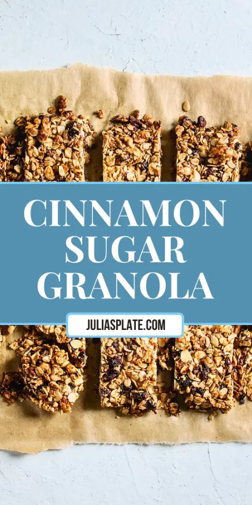 Cinnamon Sugar Granola