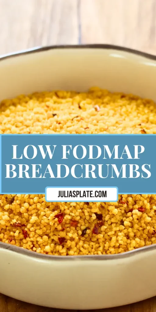 Low FODMAP Breadcrumbs