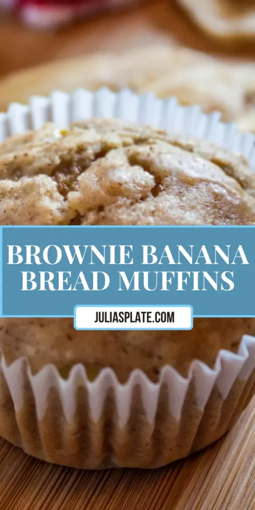 Brownie Banana Bread Muffins