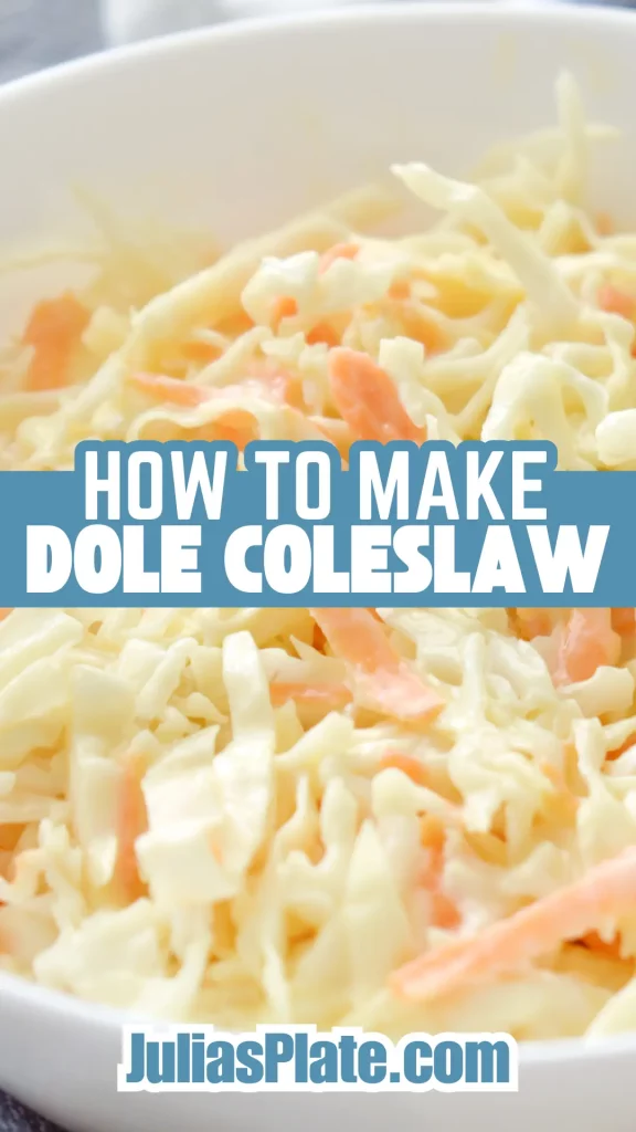 Dole Coleslaw Recipe