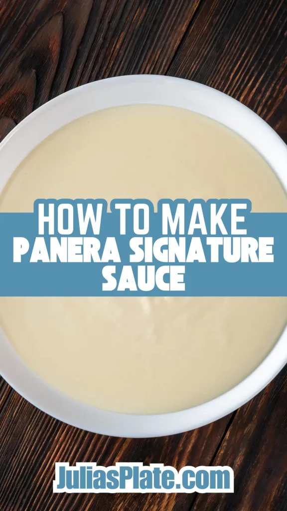 Panera Signature Sauce